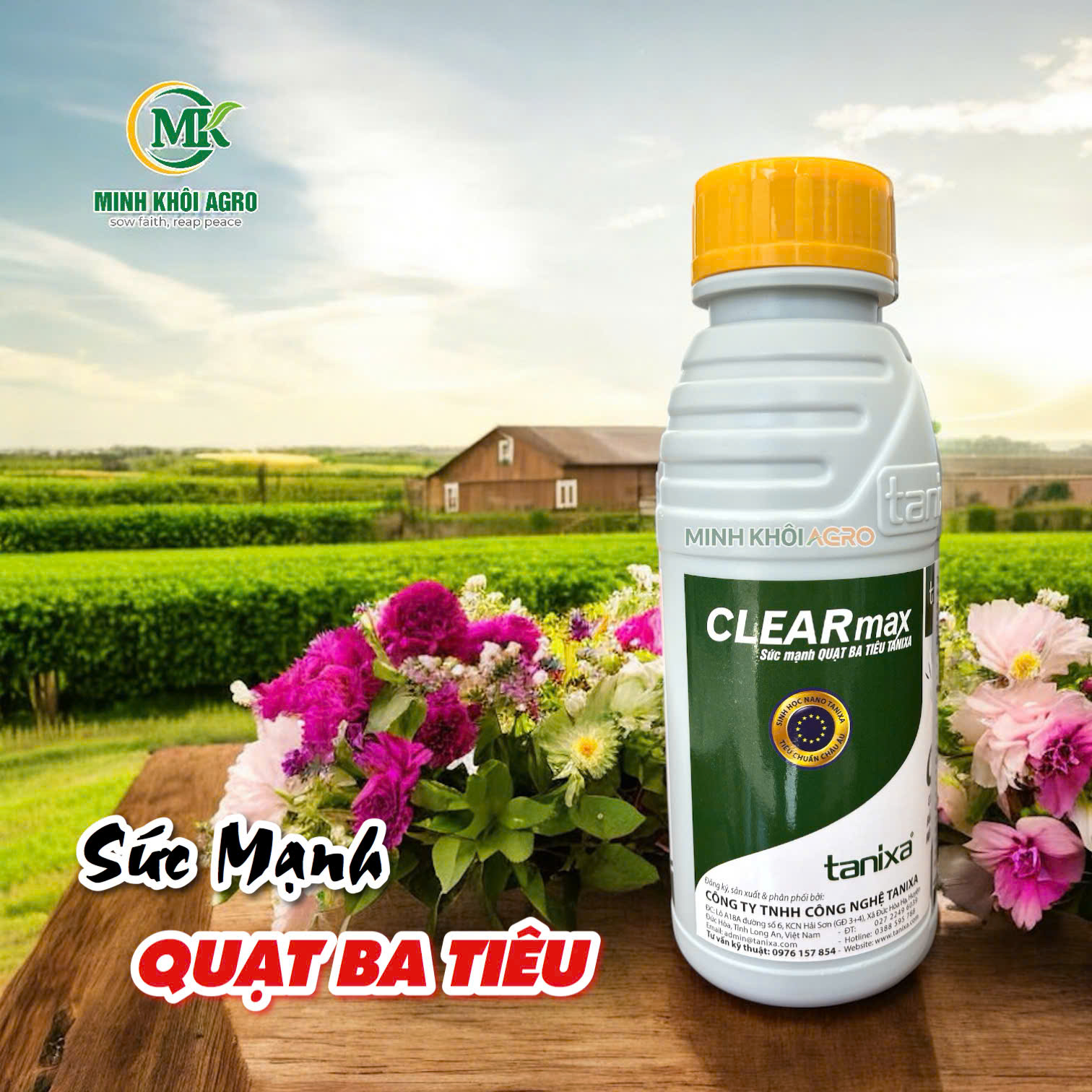 Phân bón lá Clear Max - Chai 500ml